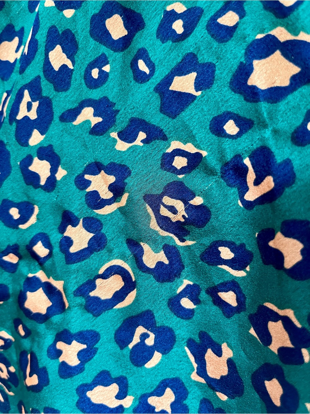 Hello Molly Off Shoulder Spiced Ginger Medley Maxi Dress in Green Leopard - Picture 14 of 16